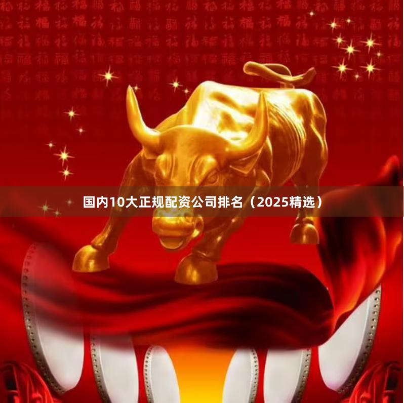 国内10大正规配资公司排名（2025精选）