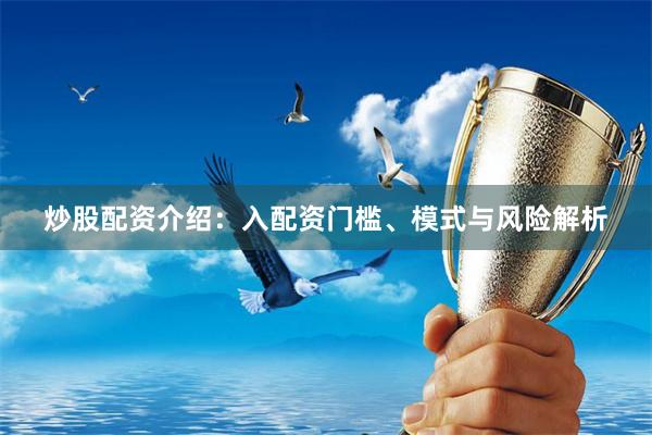 炒股配资介绍：入配资门槛、模式与风险解析